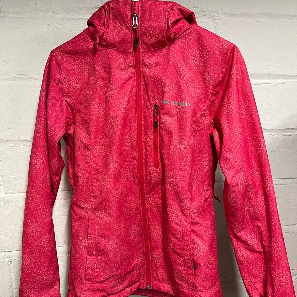 Women’s Columbia Interchange Outer Shell Hot Pink XS